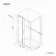 Hamburg Easy Clean 8mm Sliding Shower Enclosure 1400x900mm - Easy Fix Feature