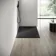 Tokyo Rectangular Matt Black Slate Texture Stone Shower Tray 1200x700mm