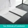 Berlin Rectangular Matt White Slate Effect SMC Composite Shower Tray 1000x800mm