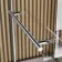L Shaped 1700 Shower Bath with Front Panel & 6mm Easy Clean Screen with Rail - Left Handed