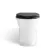 Alma Traditional Rimless Back To Wall Toilet With Gloss Black Wooden Soft Close Seat - Brushed Brass Hinges
