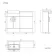 Harper Charcoal Elm Basin Vanity with Marble Top & Back To Wall Unit 1000mm