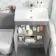 Avon Stone Grey Combination Vanity Basin and Boston Toilet 1100mm