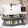 Bali Tungsten Grey Wall Hung Basin Drawer Vanity 1000mm - Left Handed