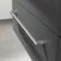 Omaha Slate Grey Wall Hung Drawer Vanity with Marble Top & Curved Counter Top Basin 800mm