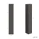 Monaco Graphite Grey Floor Standing Tall Cabinet Unit 1900x300mm