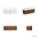 Cayman Natural Walnut Wall Hung Slimline Basin Drawer Vanity 1000mm - Brushed Brass Accents
