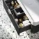 Cayman Black Oak Wall Hung Slimline Basin Drawer Vanity 1000mm - Chrome Handle