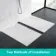 Berlin Rectangular Matt White Slate Effect SMC Composite Shower Tray 1600x900mm