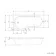 P Shaped 1700 Shower Bath - Left Handed