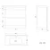 Trent Gloss White Basin Drawer Vanity 800mm