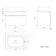 Trent Gloss White Wall Hung Drawer Vanity with Curved Counter Top Basin 600mm