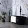 Trepanel Aqua Luxe® Calacatta Marble Effect Satin Embossed SPC Wall Panel 4 Pack (Covers 2.80 SQM)