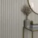 Trepanel® Light Oak on Antique White Felt Acoustic Wood Slat Panels