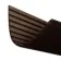 Trepanel Lite® Flexible Walnut Brown Acoustic Wood Wall Panels