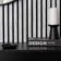 Trepanel Design® White Marble Effect on Black Felt Acoustic Wood Slat Panels