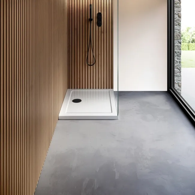 Cairo Rectangular SMC Composite Shower Tray 900x700mm
