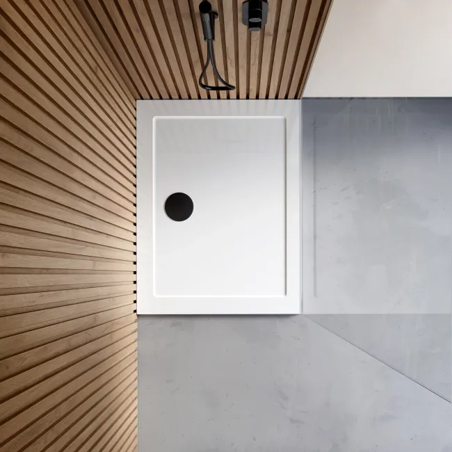 Cairo Rectangular SMC Composite Shower Tray 900x700mm