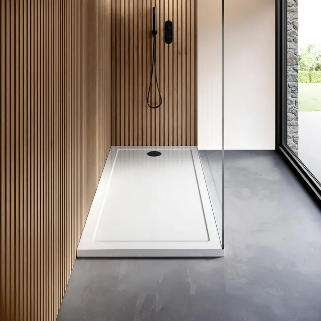 Cairo Rectangular SMC Composite Shower Tray 1600x700mm