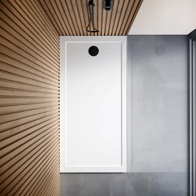 Cairo Rectangular SMC Composite Shower Tray 1600x800mm