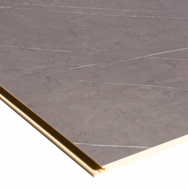 Trepanel Style® Grey Marble Effect Matt WPC Laminated Wall Panel