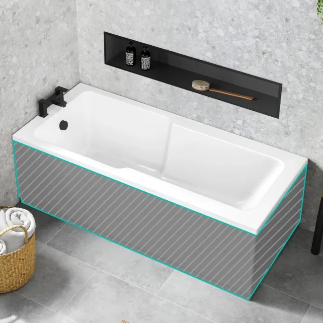 Dover 1700x750 Keyhole Single Ended Bath