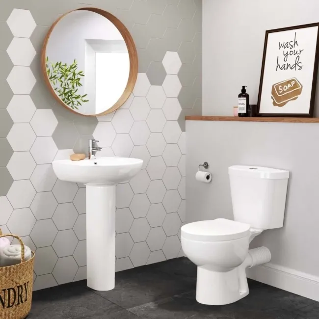 Austin Pedestal Basin 550mm