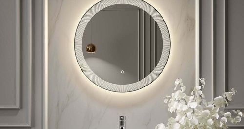 How and Where to Hang a Bathroom Mirror