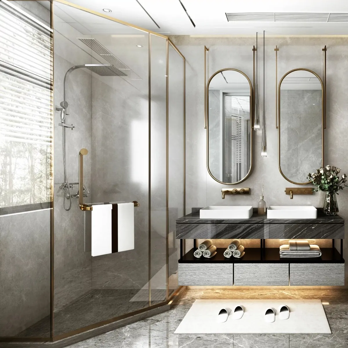 Art Deco Bathroom Ideas: Colours, Tiles, Fixtures & Design Guide 