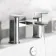 Ribble Chrome Bath Filler