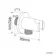 Chrome Round Shower Outlet with Bracket