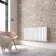 Faro White Double Flat Panel Horizontal Radiator 600x1190mm