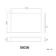 Gloss White Wooden Bath End Panel 750mm