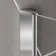 4mm L Shaped Fixed Bath Screen with Towel Rail