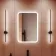 Evelyn Illuminated LED Mirror 600x400mm
