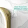 Mollie Matt Brass Round Illuminated LED Mirror Cabinet 500mm