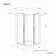 Hamburg Matt Black Easy Clean 8mm Offset Quadrant Shower Enclosure 1200x900mm - Easy Fix