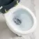 Hudson Traditional Close Coupled Toilet With Inky Blue Wooden Seat - Brushed Brass Lever