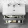 Trent Stone Grey Basin Drawer Vanity 800mm