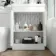 Trent Gloss White Combination Vanity Basin and Miami Toilet 1100mm
