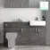Harper Charcoal Elm Combination Vanity Basin 1500mm (Excludes Pan + Cistern)