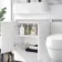 Foster Gloss White Combination Vanity Basin and Seattle Toilet 1200mm