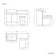 Foster Gloss White Combination Vanity Basin and Denver Toilet 1200mm