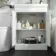 Avon Gloss White Combination Vanity Basin and Boston Toilet 1100mm