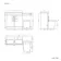 Avon Gloss White Combination Vanity Basin and Boston Toilet 1300mm