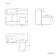 Foster Stone Grey Combination Vanity Basin and Boston Toilet 1200mm - Left Handed