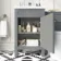 Bermuda Dove Grey Combination Vanity Basin and Boston Toilet 1000mm
