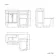 Bermuda Chalk White Combination Vanity Basin and Boston Toilet 1100mm