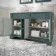 Lucia Midnight Green Double Vanity with Marble Top & Round Counter Top Basin 1200mm
