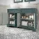 Lucia Midnight Green Double Vanity with Marble Top & Oval Counter Top Basin 1200mm